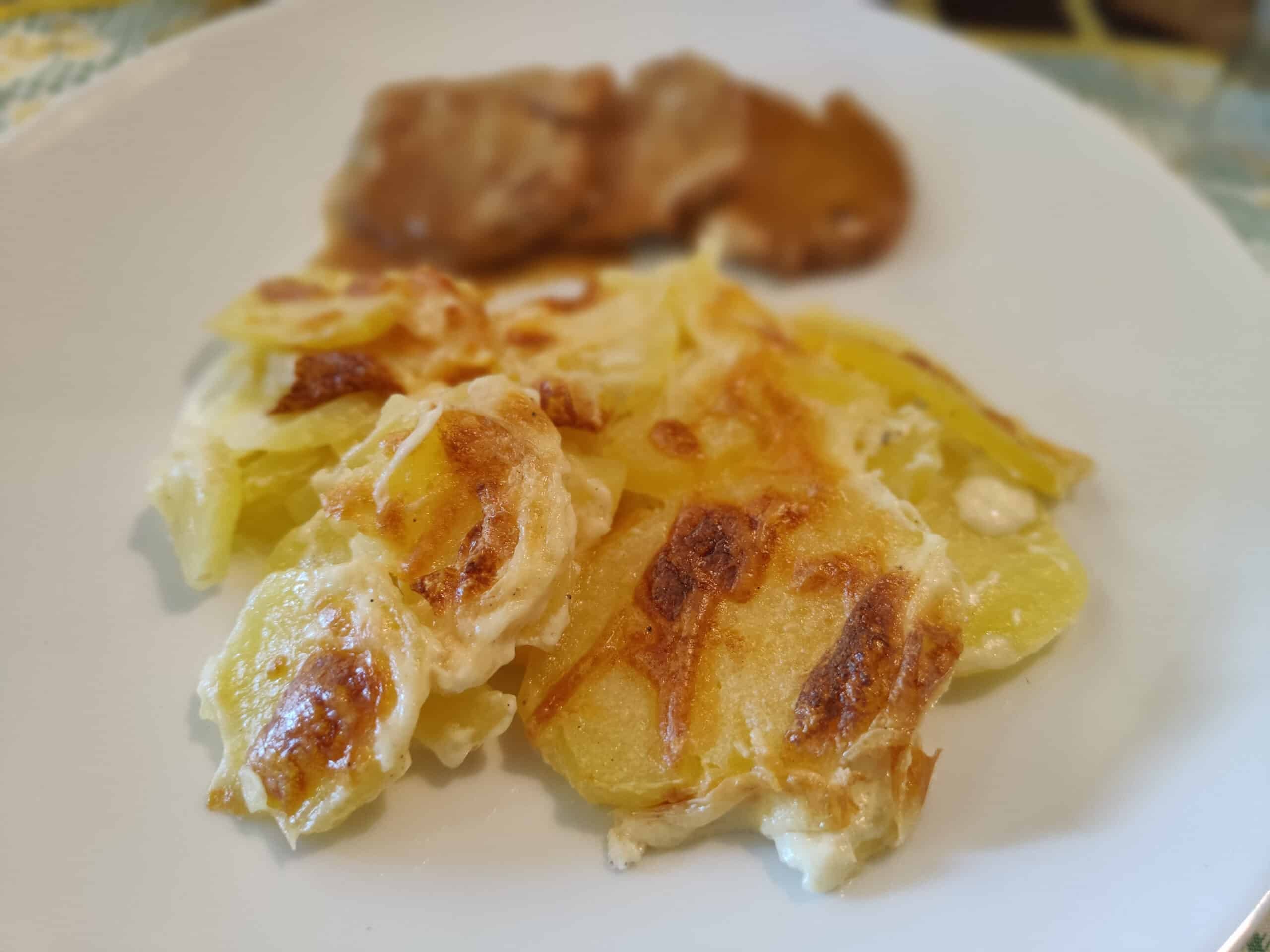 Patata gratinada
